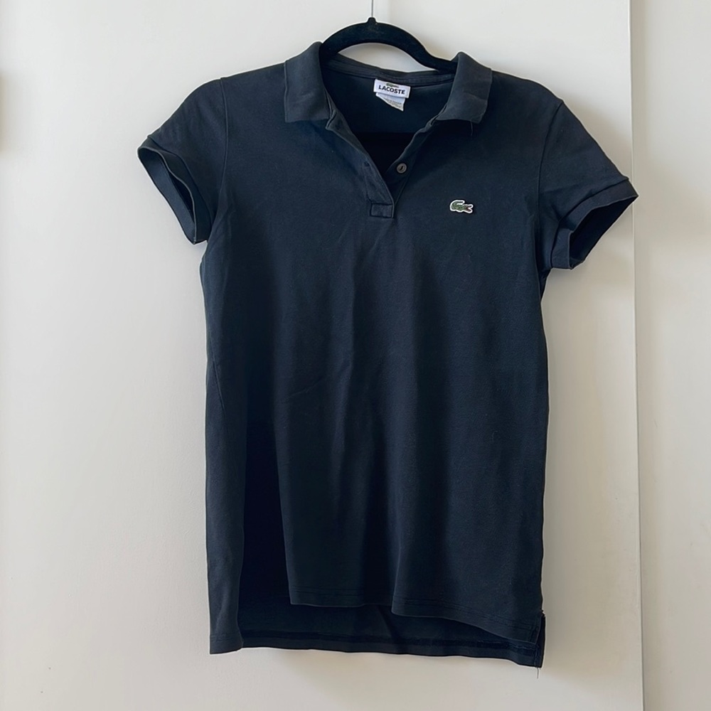 Women's Lacoste Polo Black 42